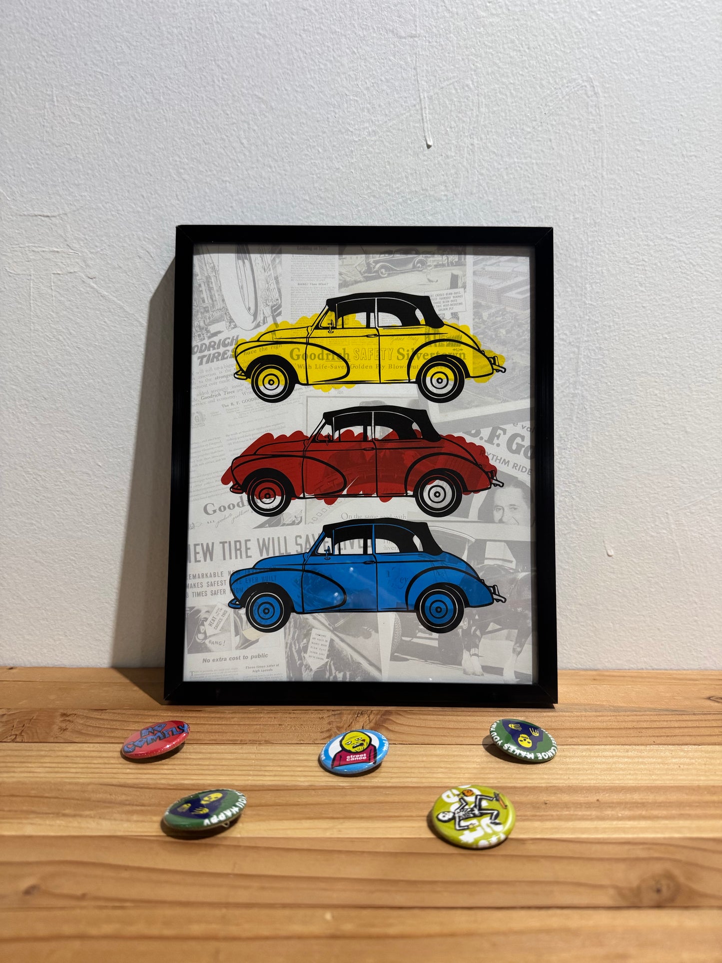 VINTAGE CAR PRINT