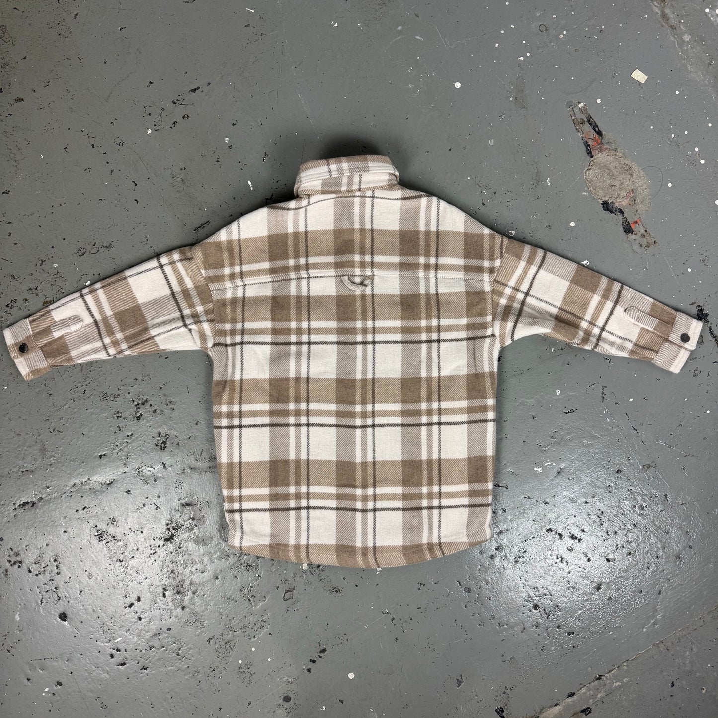 SOW OVERSIZED PLAID SHIRT