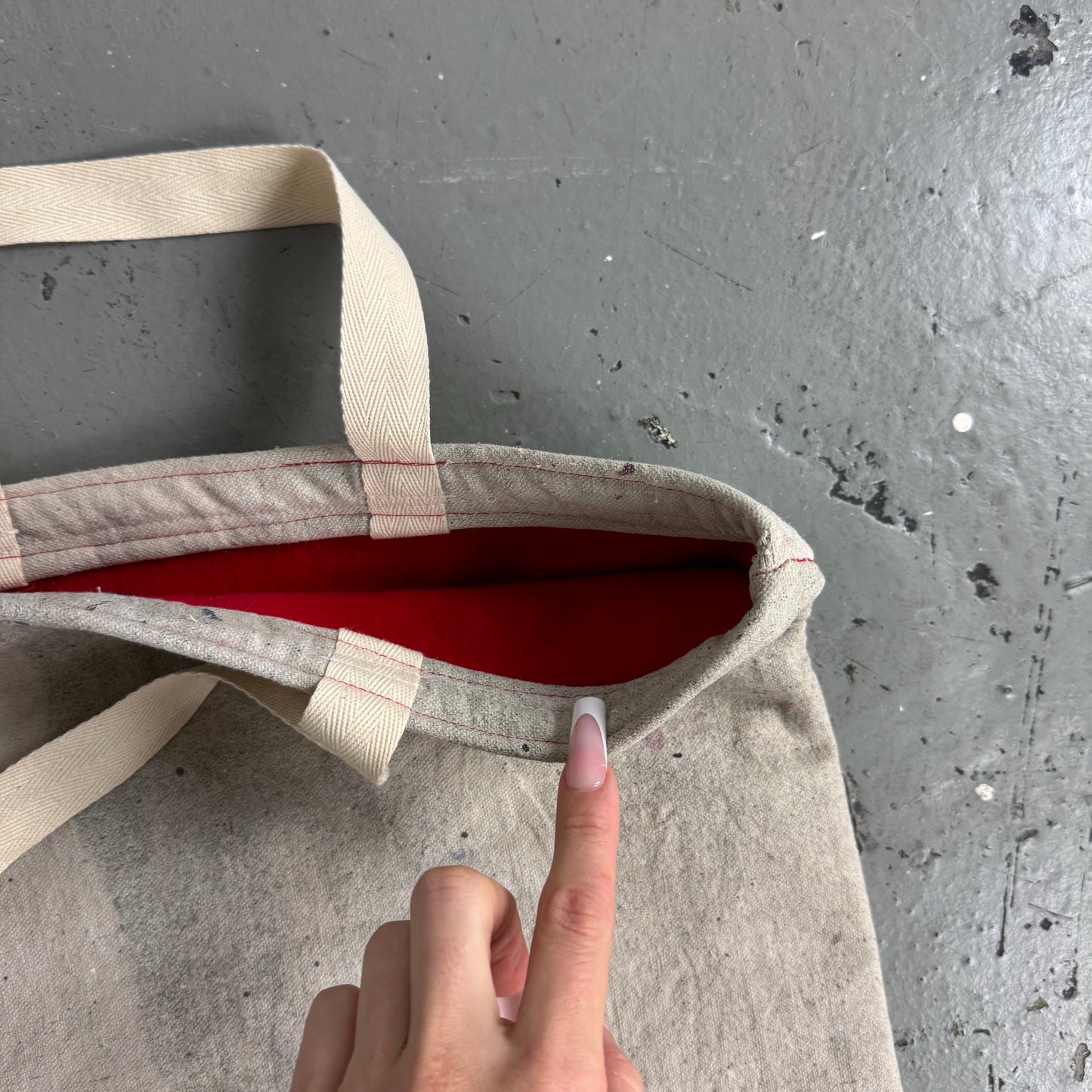 REPURPOSED PAINTER BAG 08