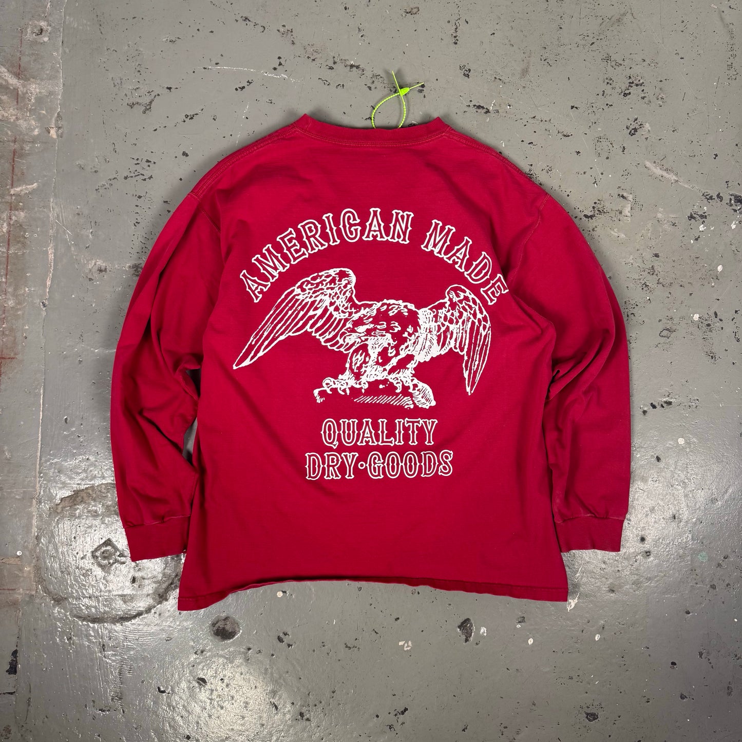 VINTAGE RED INK & IRON - L