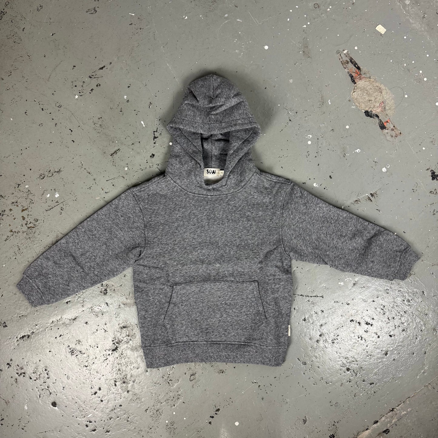 SOW OVERSIZED FLEECE HOODIE