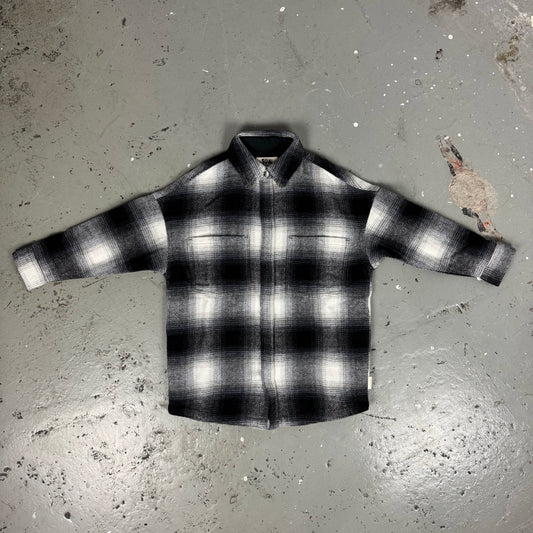 SOW OVERSIZED PLAID SHIRT