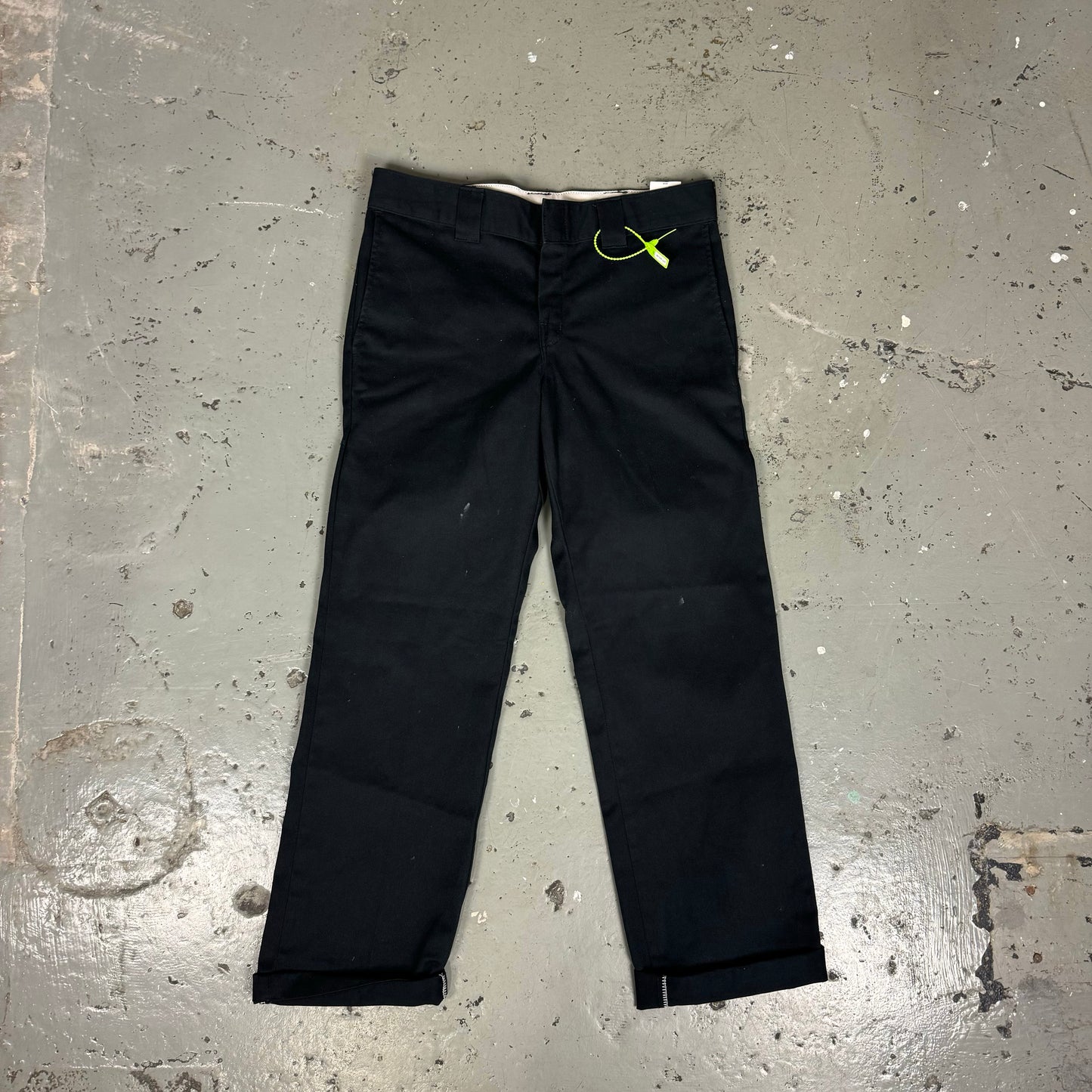 SLIM STRAIGHT BLACK DICKIES - 32X32